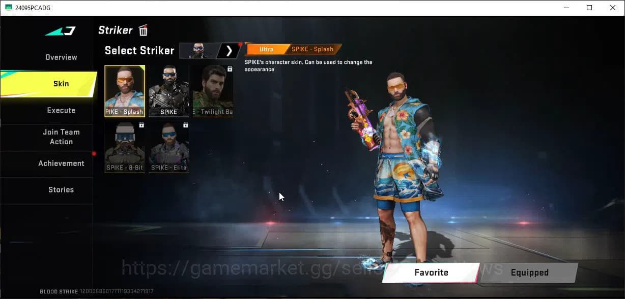 Blood Strike Accounts ASIA|EVO(FAL)+2Mele(Starfall,Butterfly)+Colab AOT( image 4