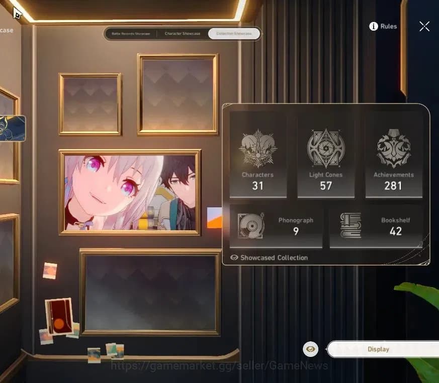 Honkai Star Rail Accounts Asia |TL 56|6,2K SJ+16 SRSP|6 Limited|Cerydra,Anax image 3