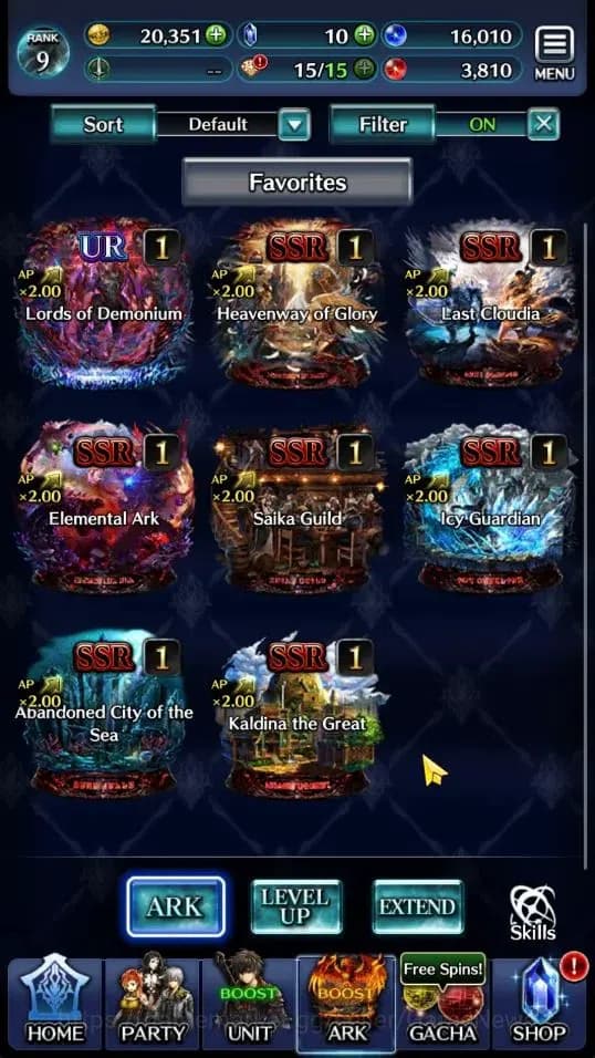 Last Cloudia Accounts GLOBAL|Rank 9|Top Tier Unit [Demon Lord Judecca-Sa image 3