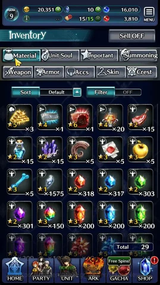 Last Cloudia Accounts GLOBAL|Rank 9|Top Tier Unit [Demon Lord Judecca-Sa image 8