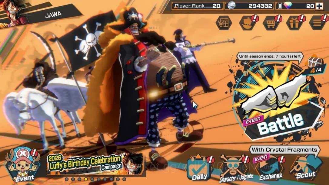 One Piece Bounty Rush Accounts Global|6EX|LH Garp,TSCA Kaido,FE Sabo,WI Trfalgar image 1