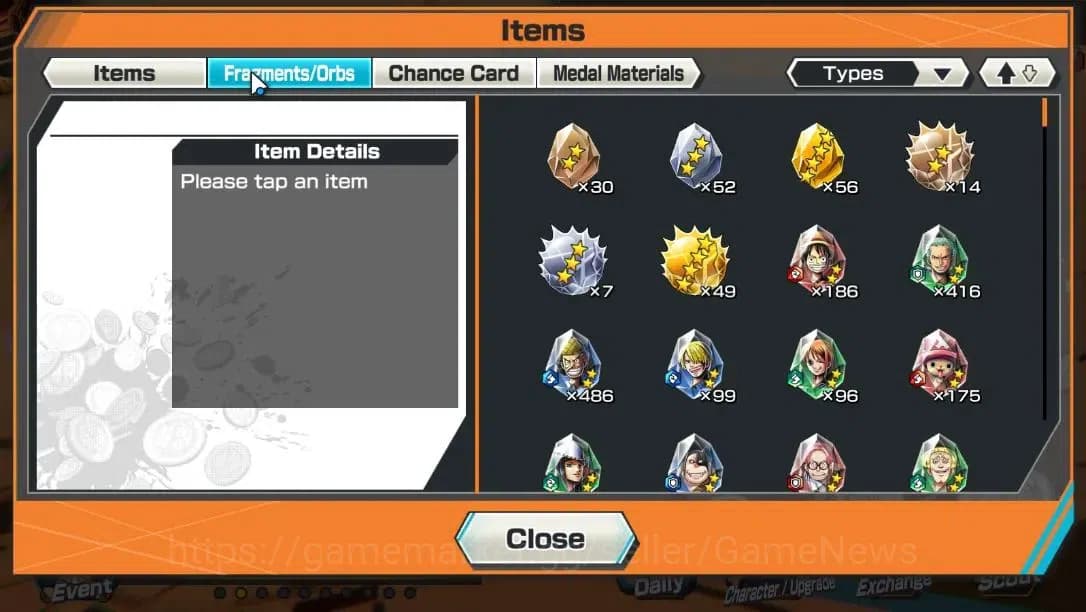 One Piece Bounty Rush Accounts Global|6EX|LH Garp,TSCA Kaido,FE Sabo,WI Trfalgar image 10