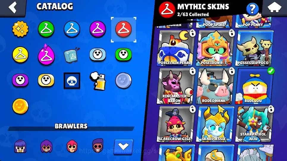 Brawl Stars Accounts 11807 Trophy|41 Brawlers 3 Max|2 Legend [Spike,Cor image 18