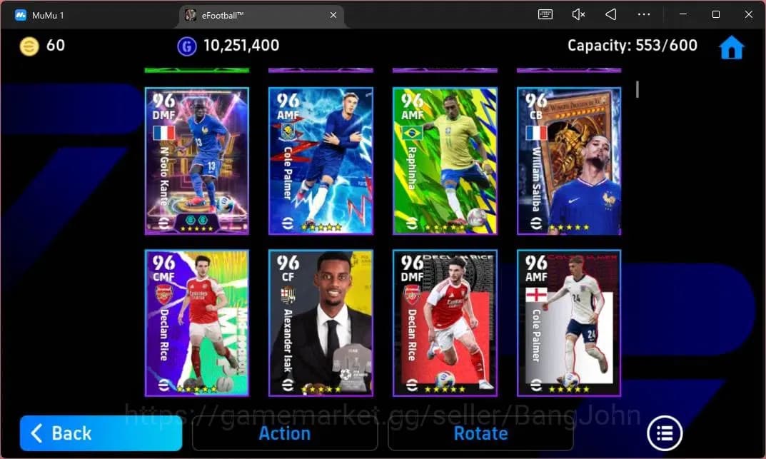 eFootball Accounts Power 3180 | Luis Suarez Epic,Shinji Kagawa Epic,B image 1