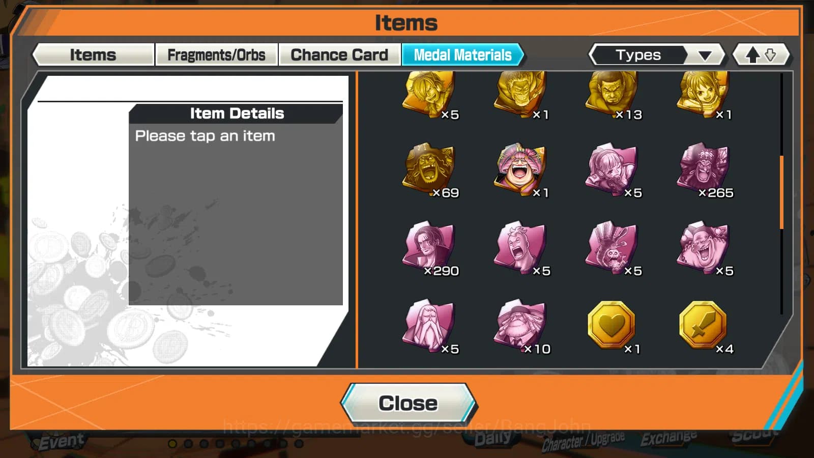 One Piece Bounty Rush Accounts Global |5 EX |Rank 12| Borsalino, Zephyr, 4emperor image 7