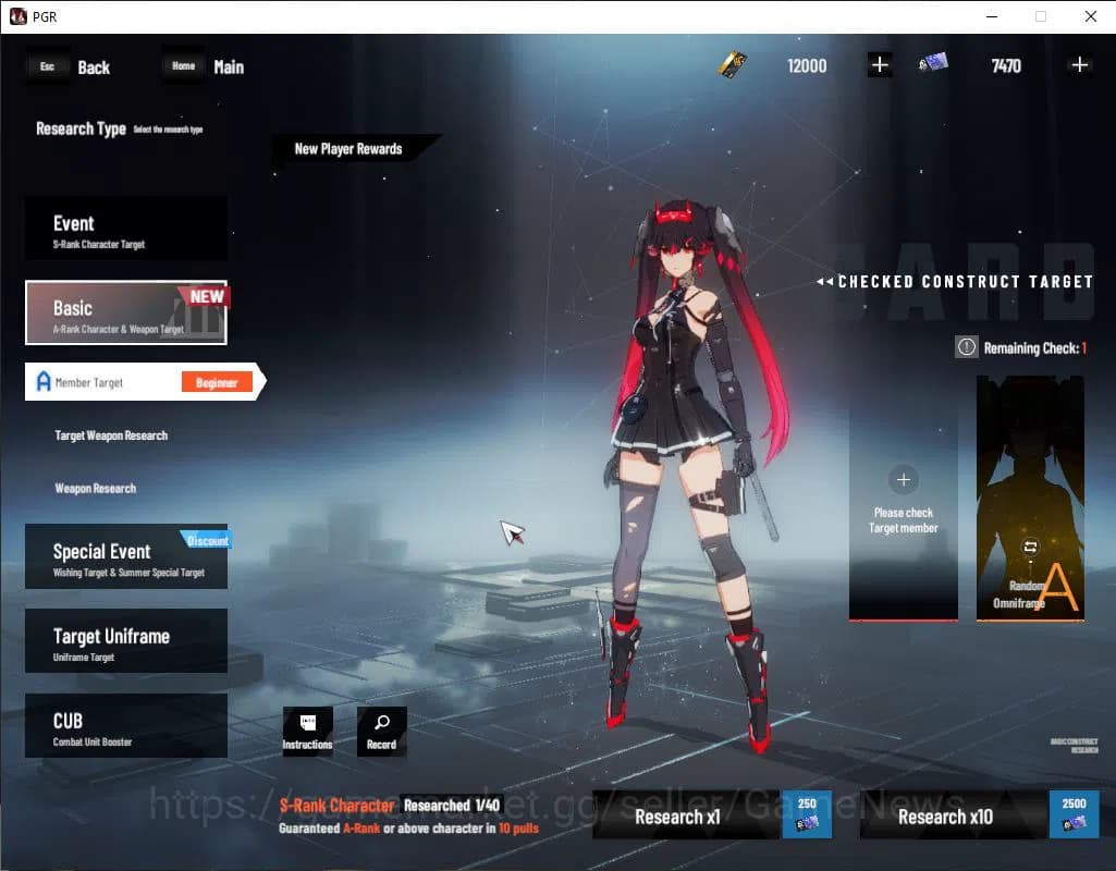 Punishing: Gray Raven Accounts EU | Lv 41 | Ready Gacha | 12K BC+2,6K YC+7,4K Blu image 6
