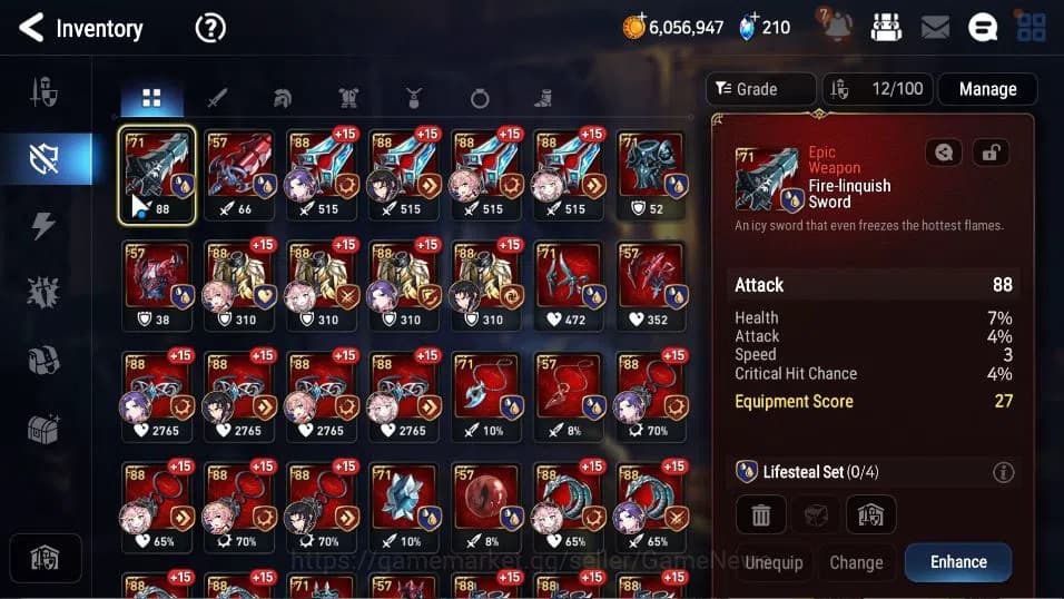 Epic Seven Accounts GLOBAL Unverif|New Era|3 ML(Salome, EW Ludwig, BHw image 8