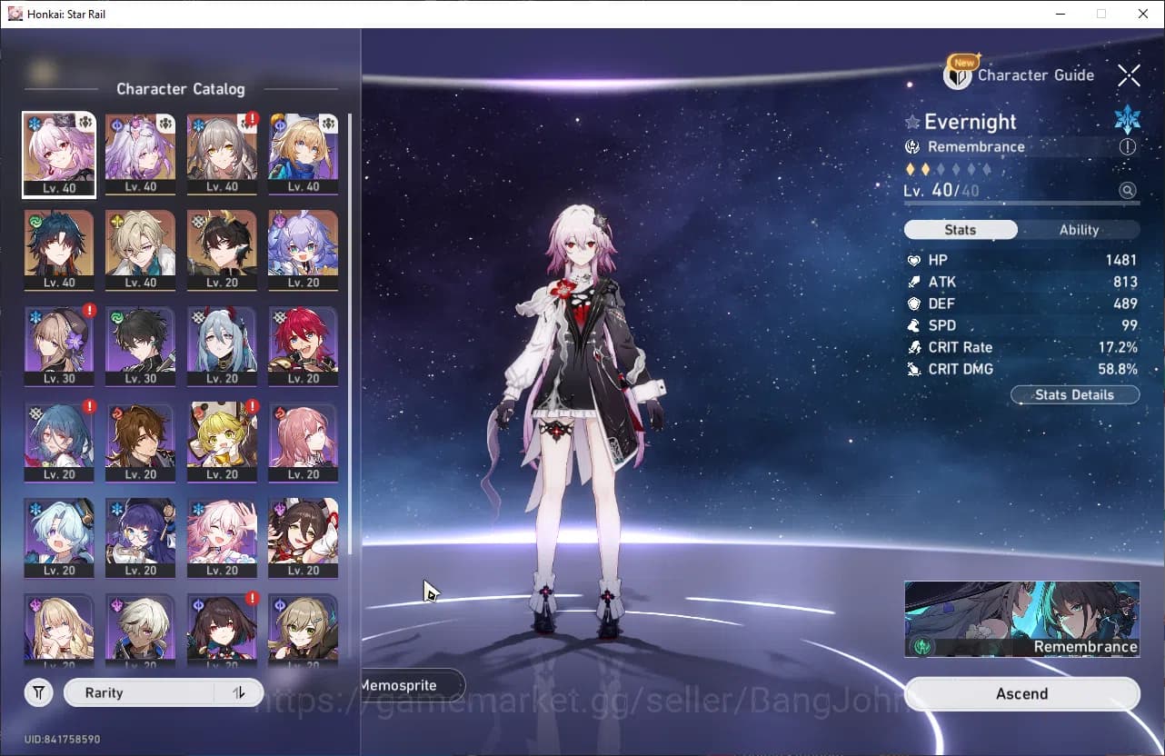 Honkai Star Rail Accounts ASIA | TL 25 | 5 LIMIT | CASTORICE SIGN | M7 EVERN image 12