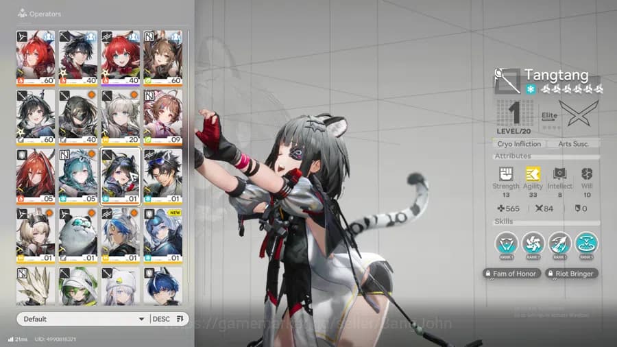 Arknights: Endfield Accounts ASIA | Laevatain, gilberta, Ardelia, ember, tang t image 7