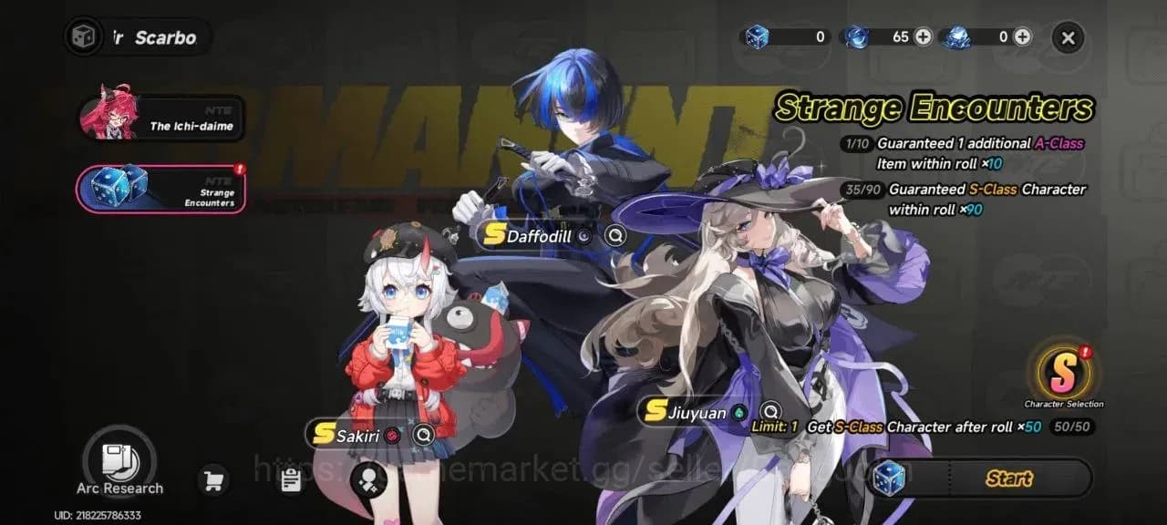 Neverness to Everness Accounts EU | Starter Lv 8 | 1 SSR (Sakiri)+ 7 SR + Glider image 3