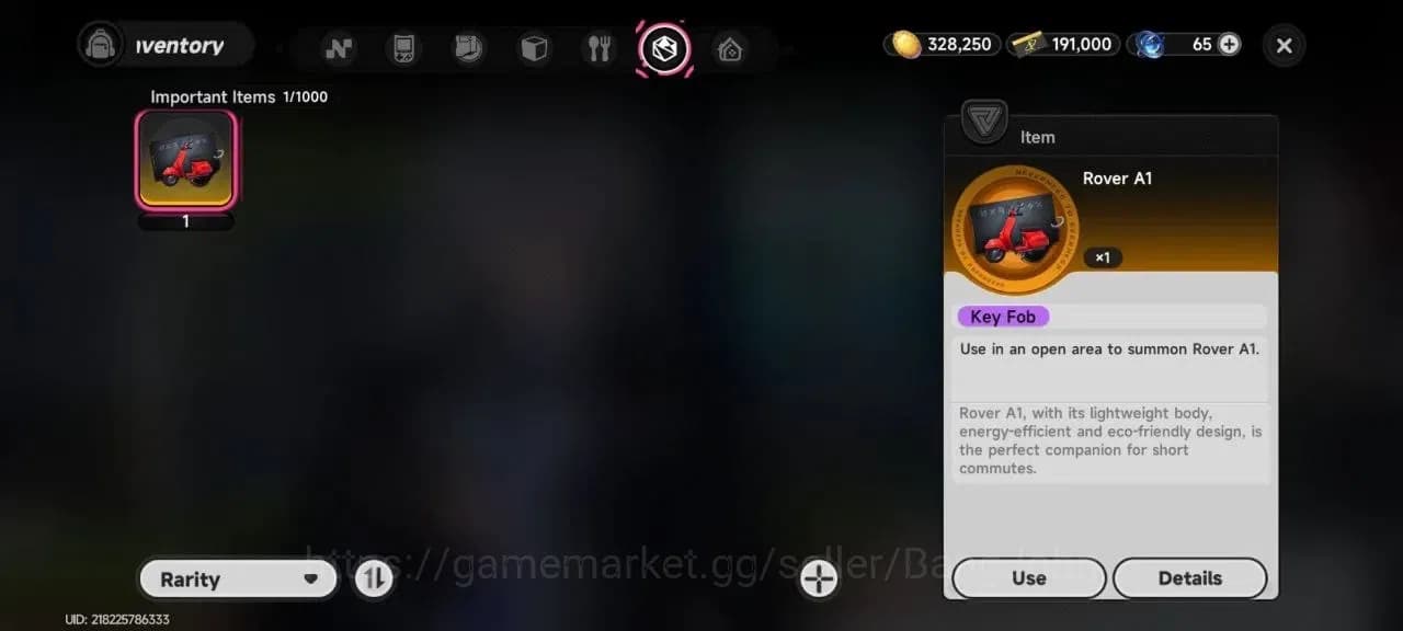 Neverness to Everness Accounts EU | Starter Lv 8 | 1 SSR (Sakiri)+ 7 SR + Glider image 5