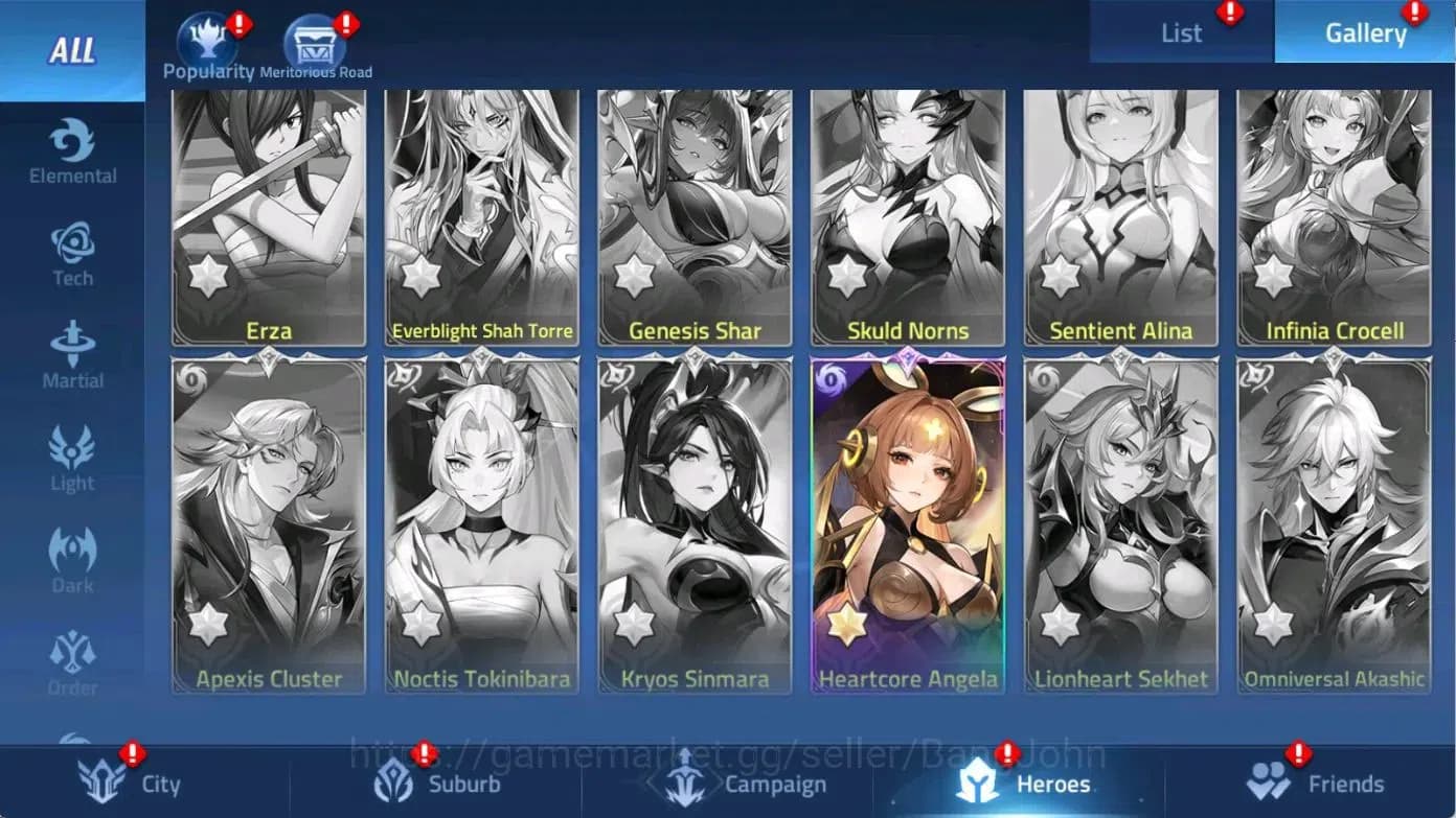 Mobile Legends: Adventure Accounts SERVER 70683|LVL 87|12639K POWER| 5 AWAKEN | 1UR H image 11