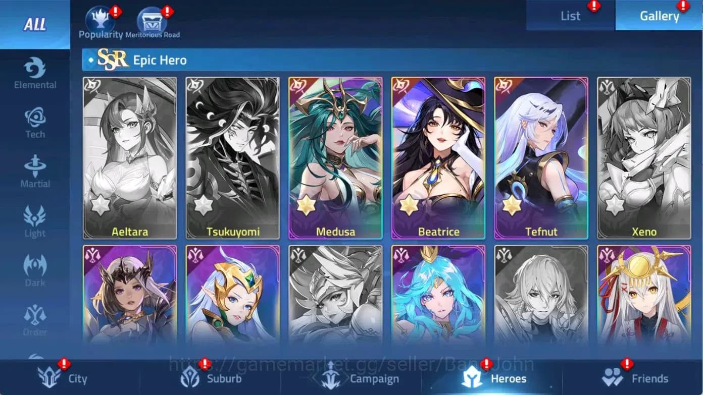Mobile Legends: Adventure Accounts SERVER 70683|LVL 87|12639K POWER| 5 AWAKEN | 1UR H image 12