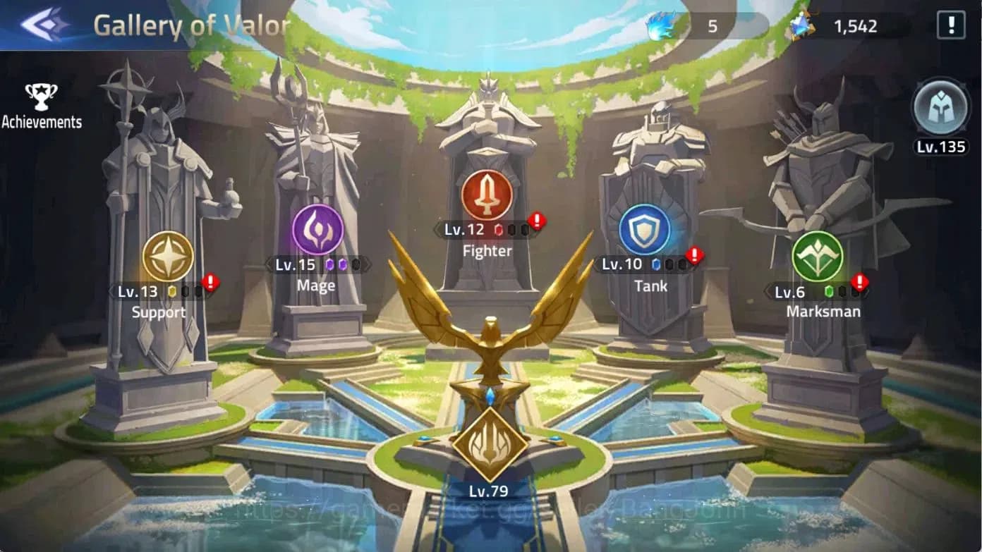 Mobile Legends: Adventure Accounts SERVER 70683|LVL 87|12639K POWER| 5 AWAKEN | 1UR H image 3