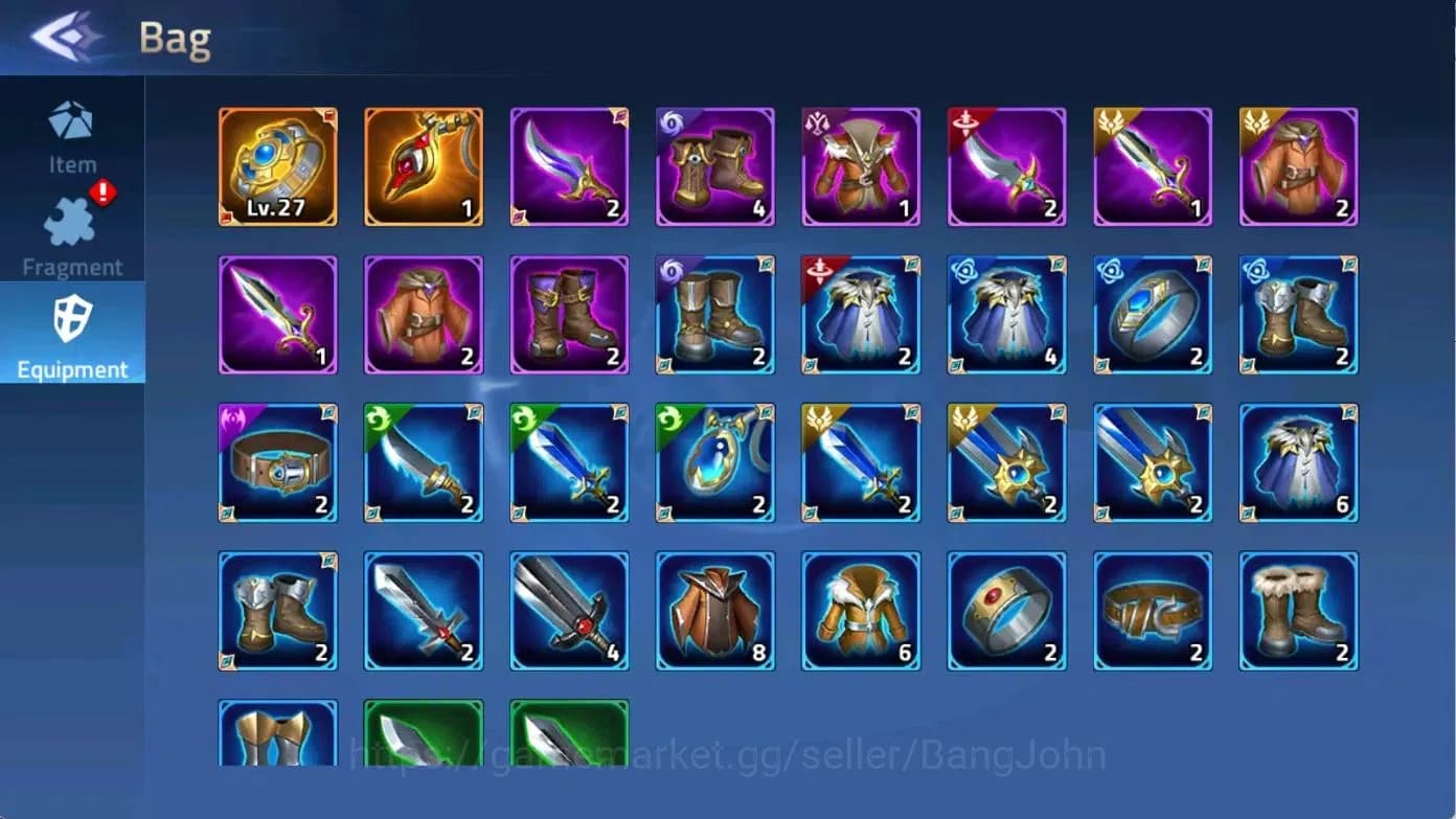 Mobile Legends: Adventure Accounts SERVER 70683|LVL 87|12639K POWER| 5 AWAKEN | 1UR H image 8