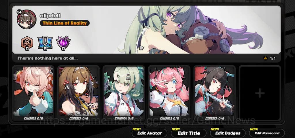 Zenless Zone Zero Accounts ASIA IK 54|S2 CH6|5Limit[(Ye Sunguang,Aria)+Sign,N image 1