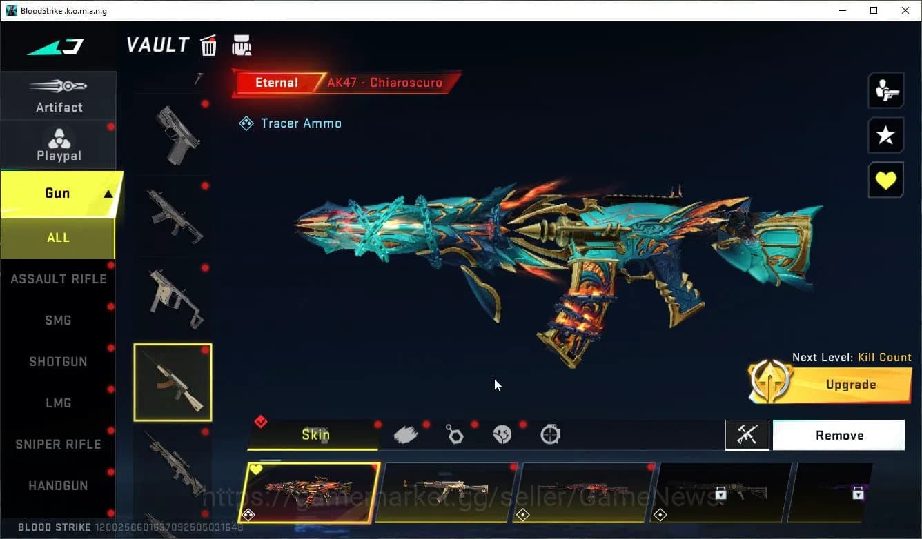 Blood Strike Accounts ASIA|ETERNAL[Lv4 UMP45,(lv3 M4A1,Vector,AK47)(Lv2 image 10
