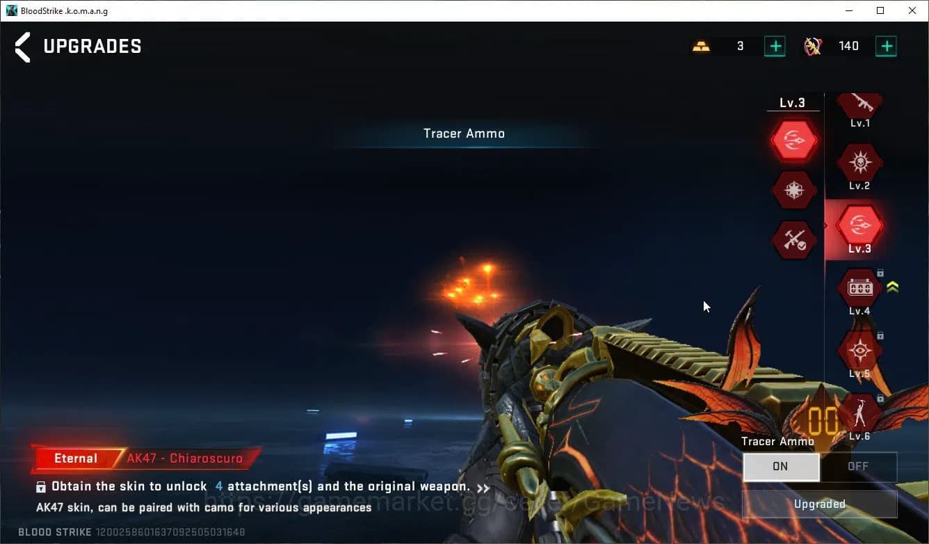 Blood Strike Accounts ASIA|ETERNAL[Lv4 UMP45,(lv3 M4A1,Vector,AK47)(Lv2 image 11