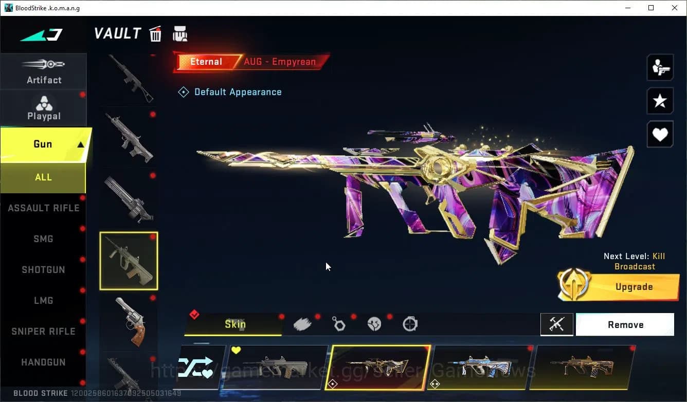Blood Strike Accounts ASIA|ETERNAL[Lv4 UMP45,(lv3 M4A1,Vector,AK47)(Lv2 image 16