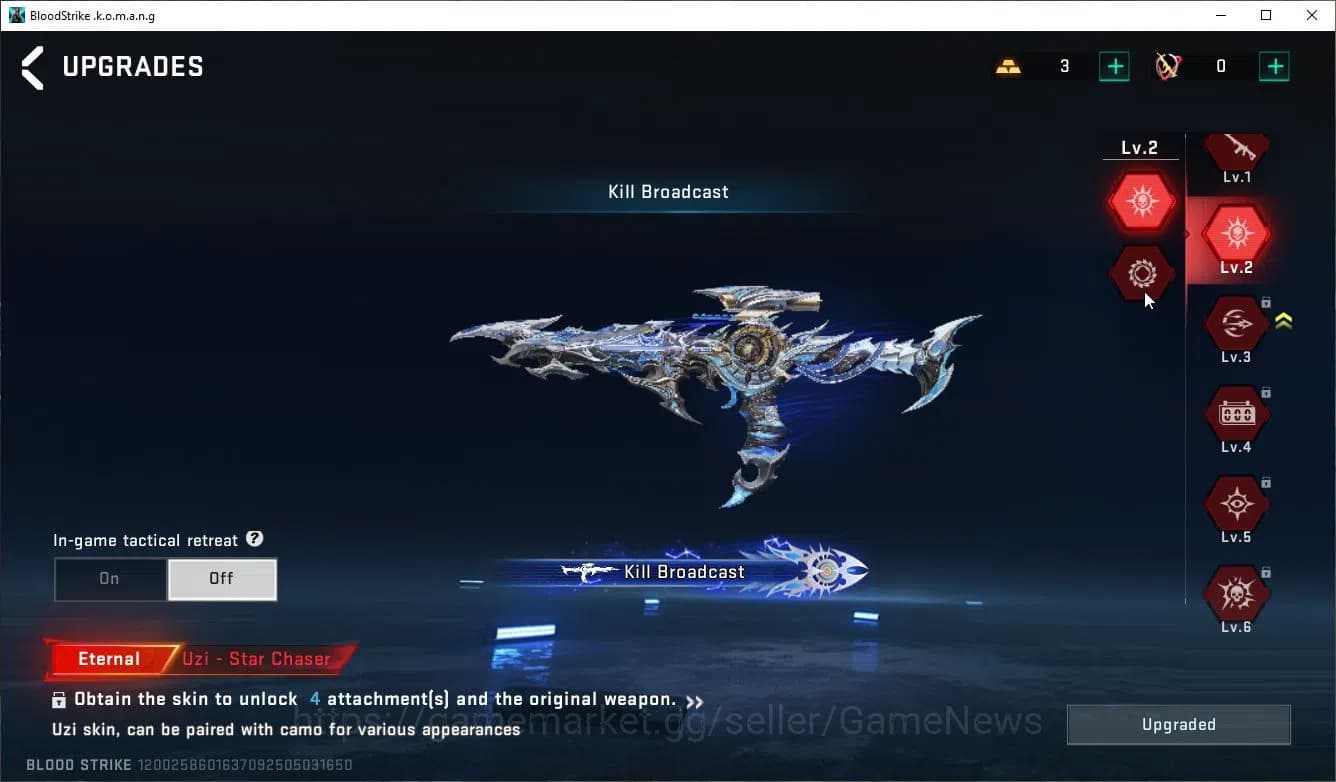 Blood Strike Accounts ASIA|ETERNAL[Lv4 UMP45,(lv3 M4A1,Vector,AK47)(Lv2 image 18