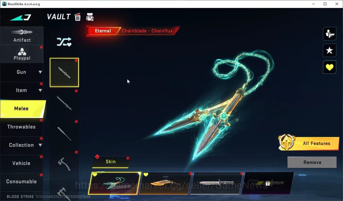 Blood Strike Accounts ASIA|ETERNAL[Lv4 UMP45,(lv3 M4A1,Vector,AK47)(Lv2 image 4