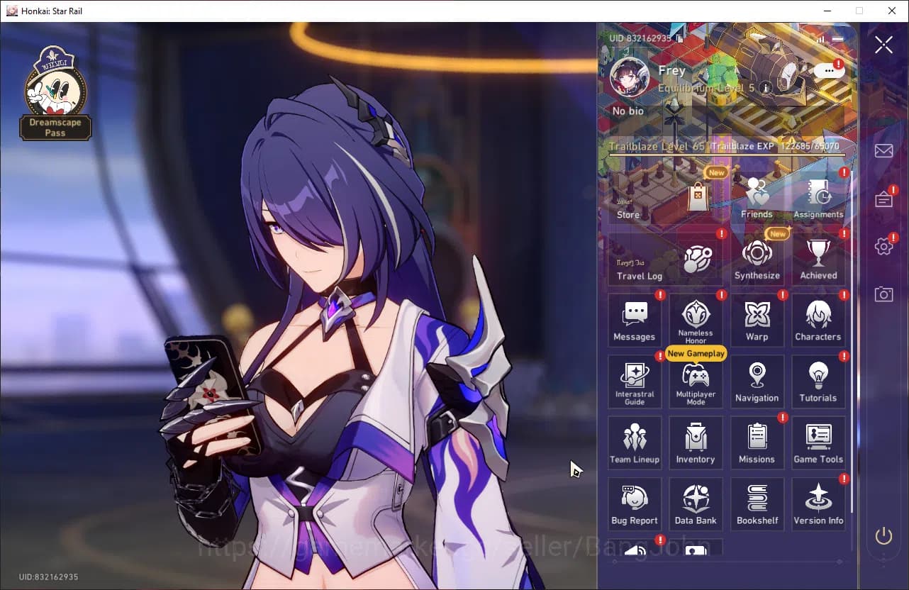Honkai Star Rail Accounts ASIA | TL 65 | 12 Limit | 3 Golden Ticket | Hysile image 1