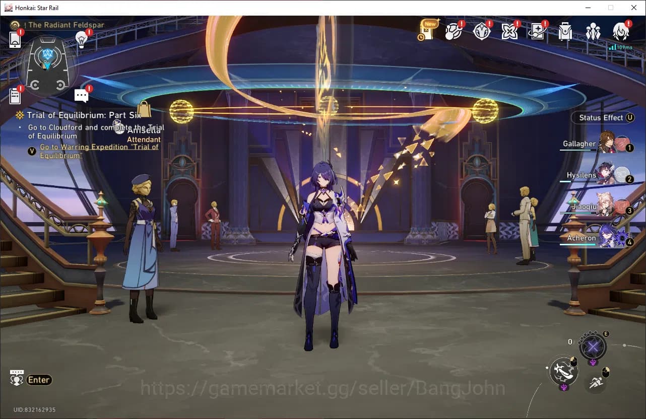 Honkai Star Rail Accounts ASIA | TL 65 | 12 Limit | 3 Golden Ticket | Hysile image 2