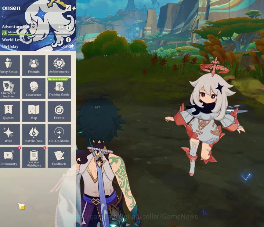 Genshin Impact Accounts ASIA|AR44|6 Limited+2(*4Character)|Furina,Raiden,Z image 2