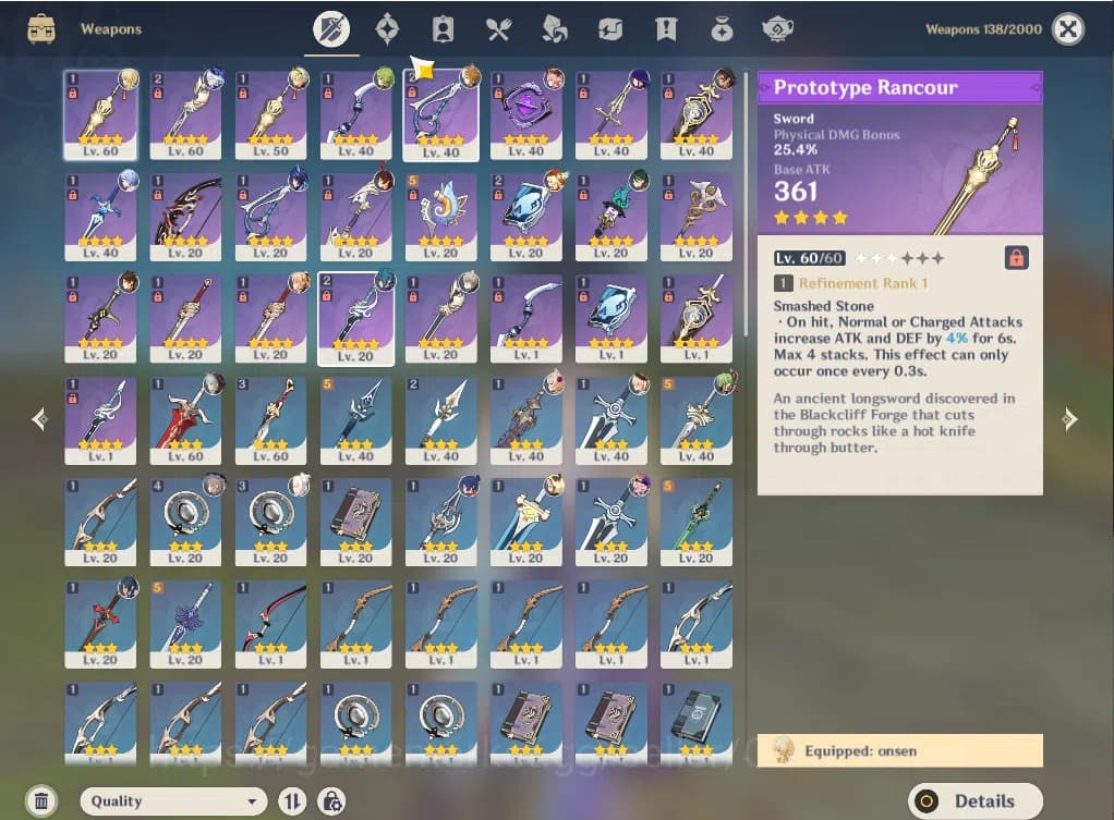 Genshin Impact Accounts ASIA|AR44|6 Limited+2(*4Character)|Furina,Raiden,Z image 5