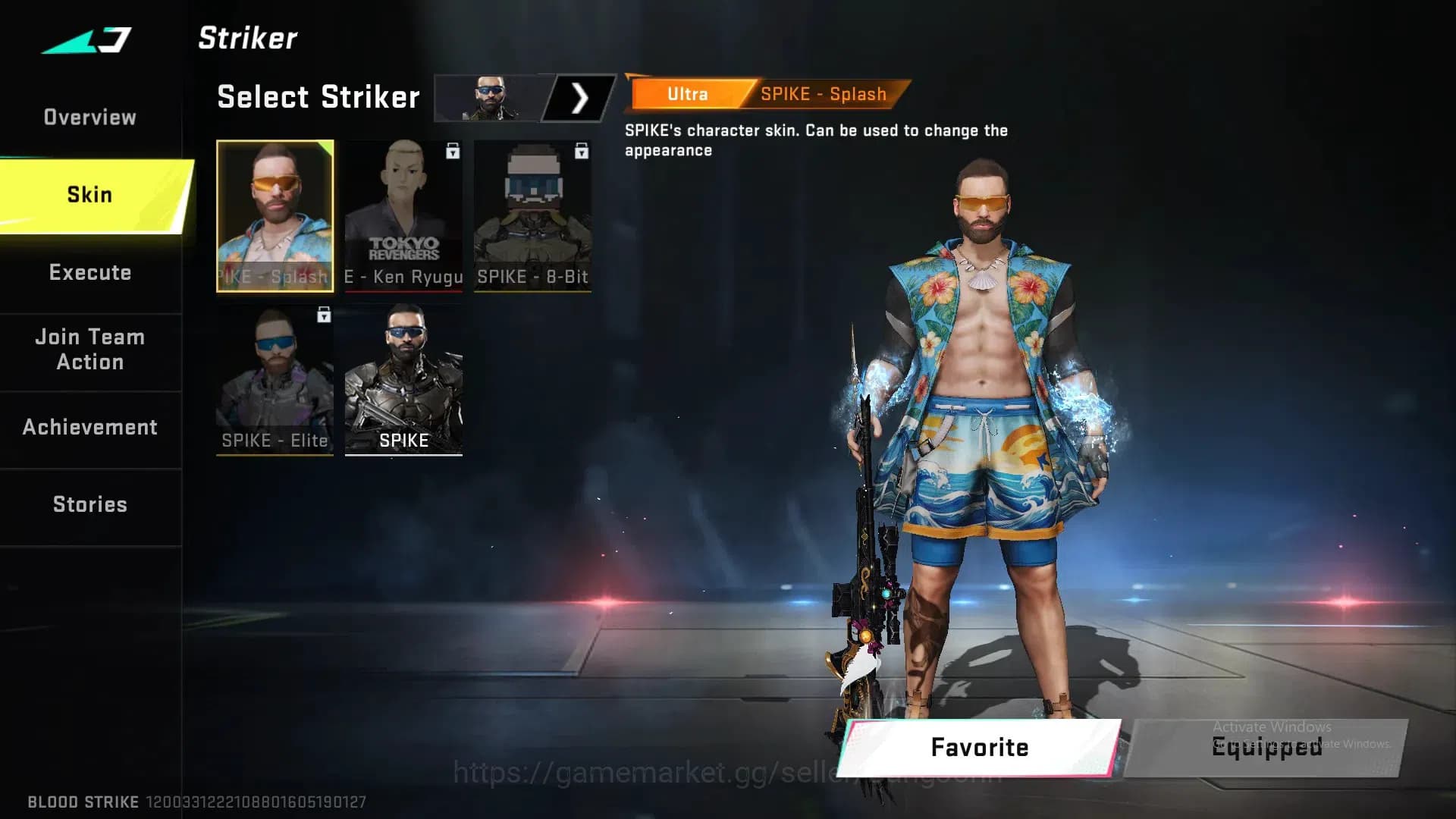 Blood Strike Accounts ASIA | ETERNAL Desert Eagle Scorpius|3 7DS: QBZ95, image 11