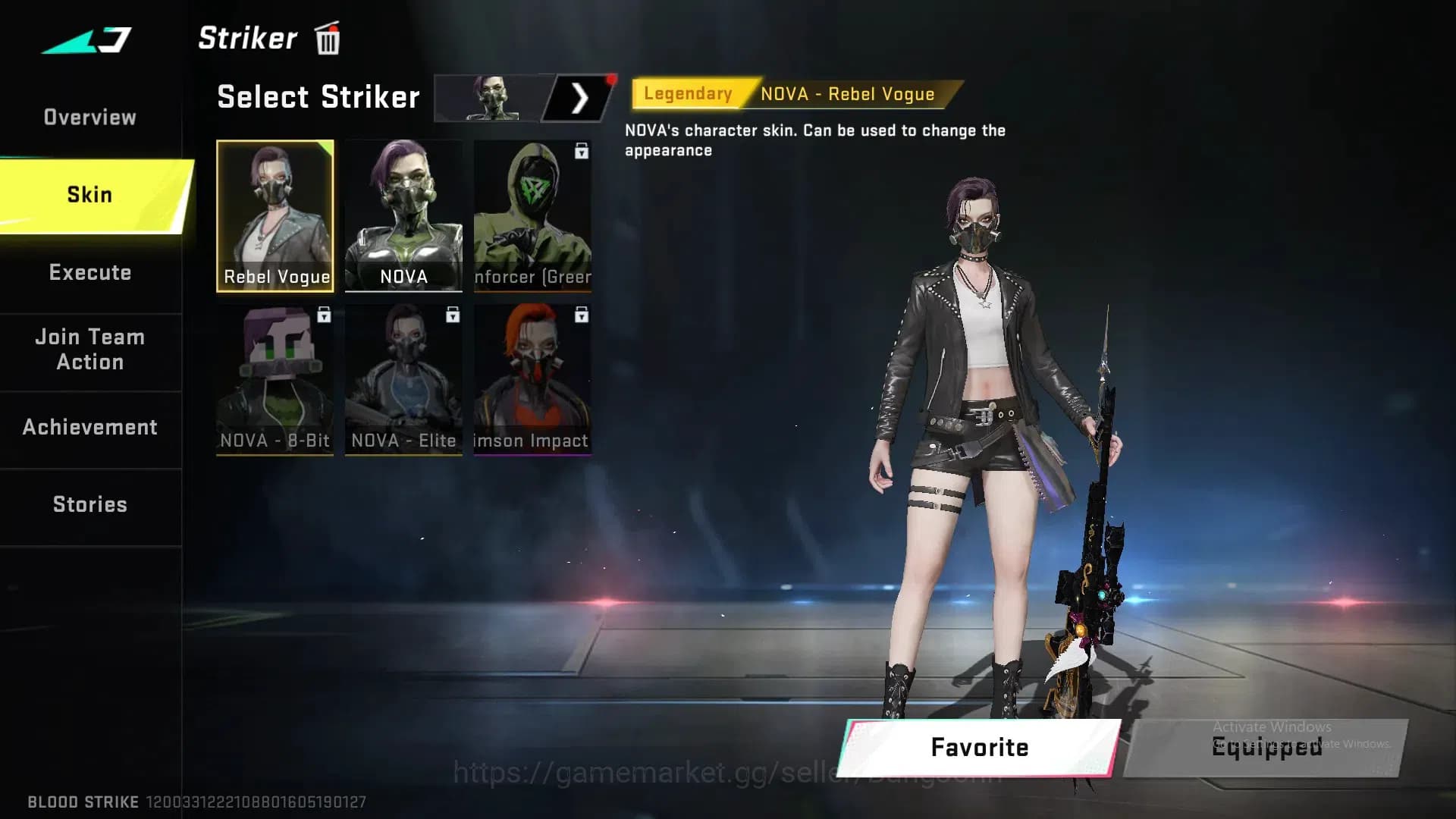 Blood Strike Accounts ASIA | ETERNAL Desert Eagle Scorpius|3 7DS: QBZ95, image 13
