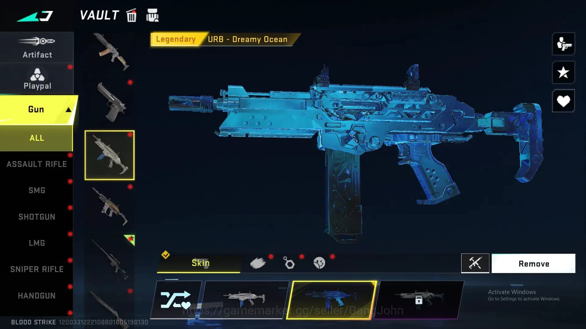 Blood Strike Accounts ASIA | ETERNAL Desert Eagle Scorpius|3 7DS: QBZ95, image 3