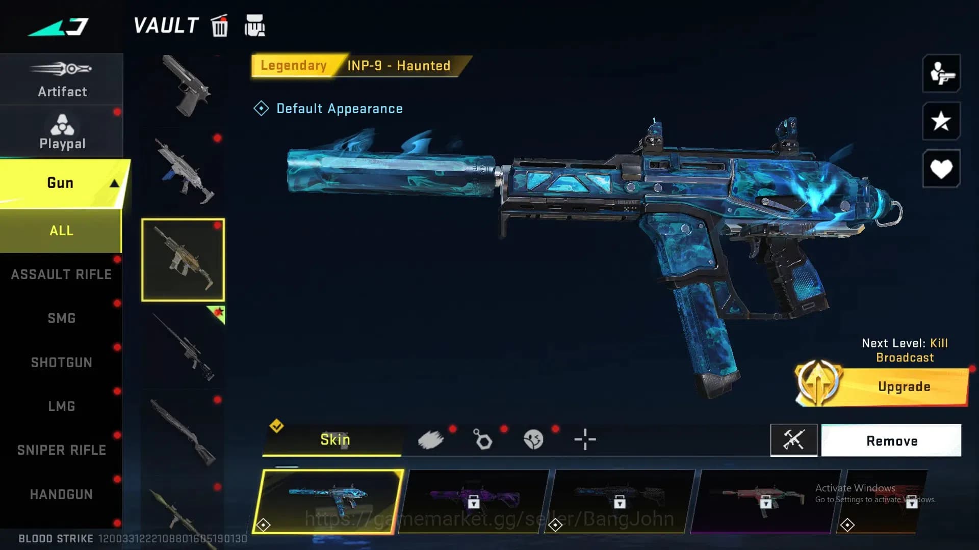 Blood Strike Accounts ASIA | ETERNAL Desert Eagle Scorpius|3 7DS: QBZ95, image 4