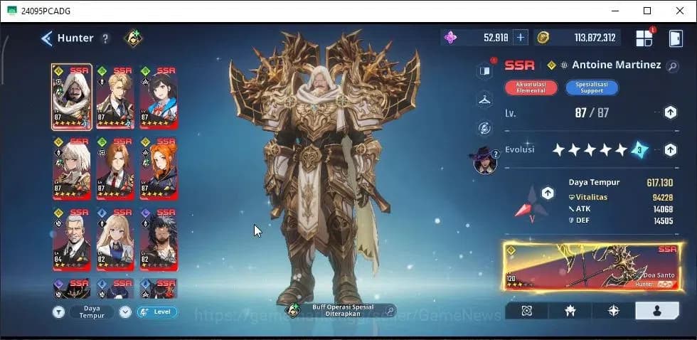 Solo Leveling: ARISE Accounts Lv87 2570M Pwr|LennartA7+SignA3,MartinezA8+SignA3, image 4