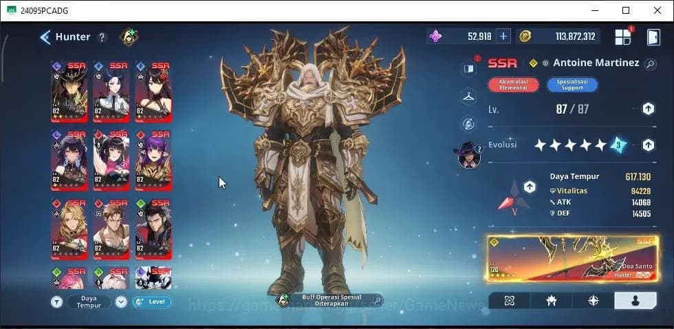 Solo Leveling: ARISE Accounts Lv87 2570M Pwr|LennartA7+SignA3,MartinezA8+SignA3, image 5