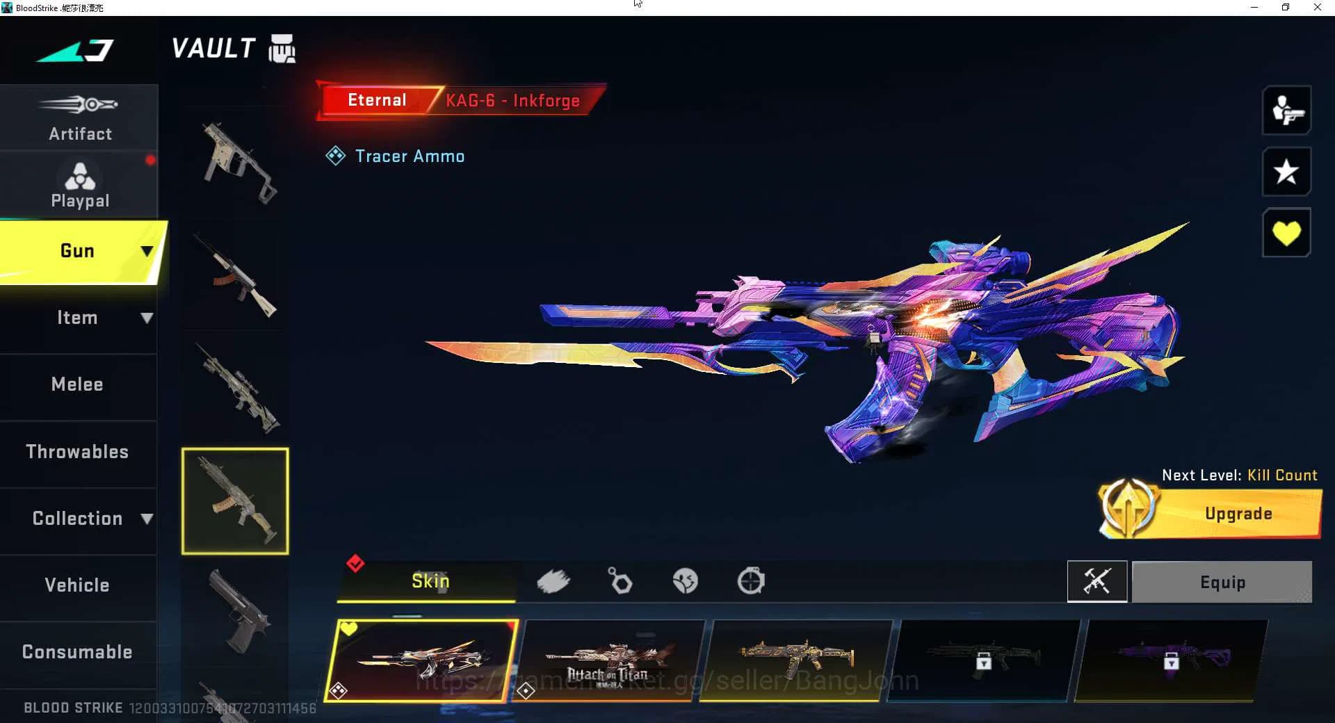 Blood Strike Accounts ASIA | Eternal Volt+Nova, Ultra Emma+Ethan,Collab image 10