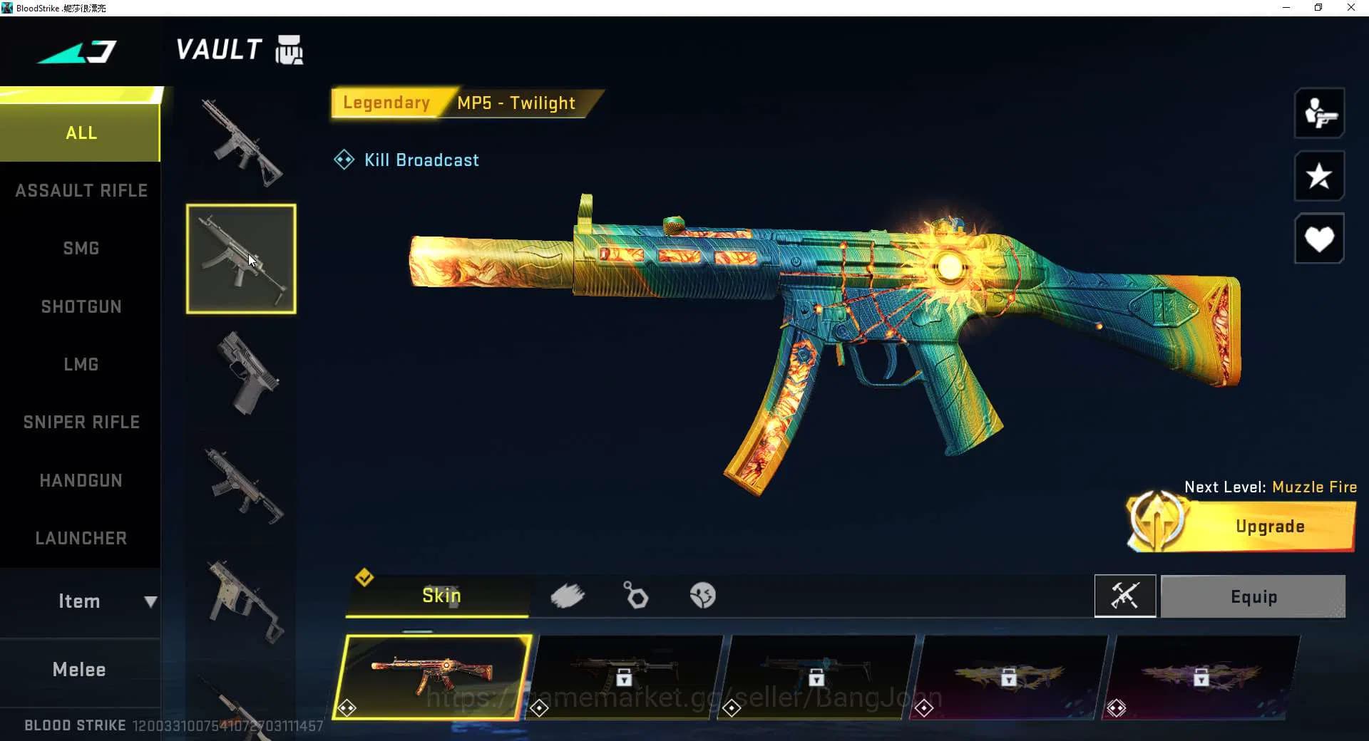 Blood Strike Accounts ASIA | Eternal Volt+Nova, Ultra Emma+Ethan,Collab image 16