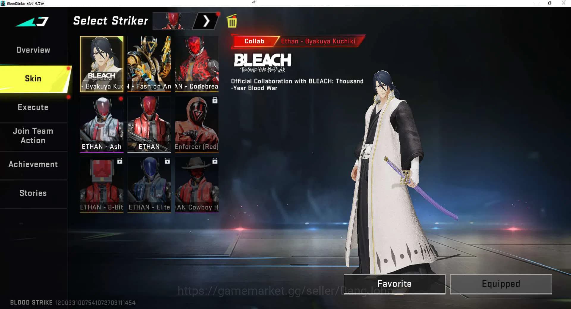 Blood Strike Accounts ASIA | Eternal Volt+Nova, Ultra Emma+Ethan,Collab image 4