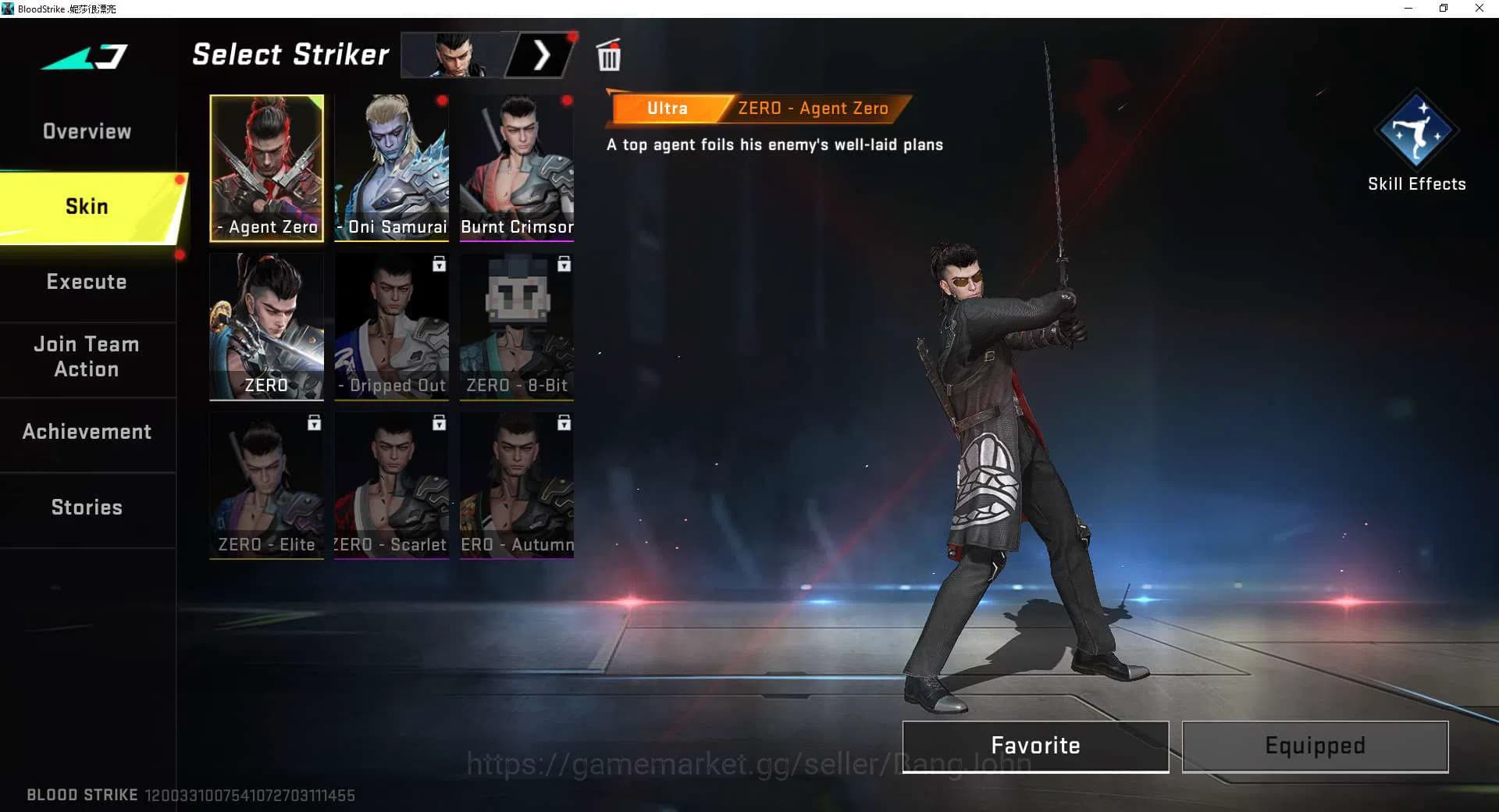 Blood Strike Accounts ASIA | Eternal Volt+Nova, Ultra Emma+Ethan,Collab image 7