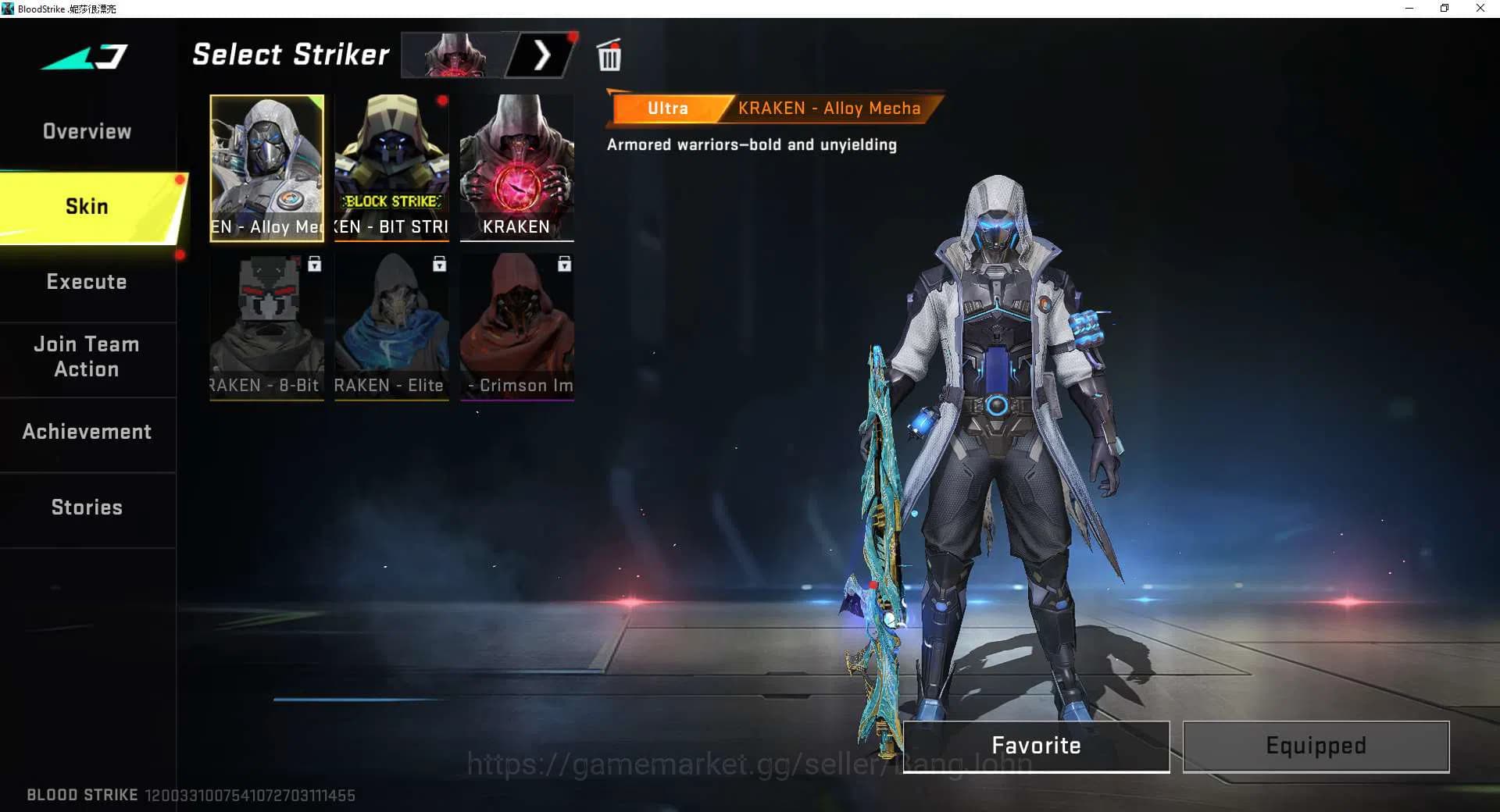 Blood Strike Accounts ASIA | Eternal Volt+Nova, Ultra Emma+Ethan,Collab image 8