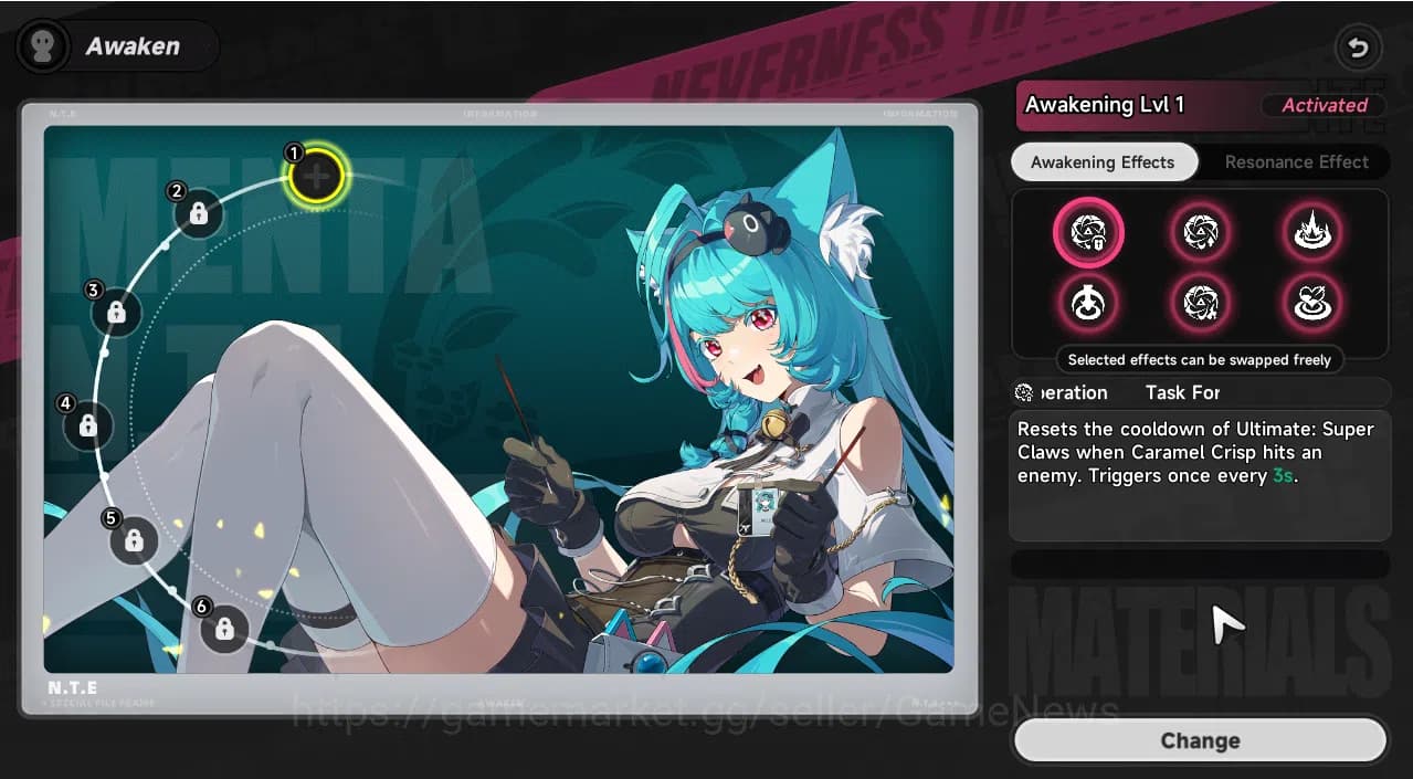 Neverness to Everness Accounts GLOBAL NA|HL 3| 2 SSR (Baicang,Daffodill)| 6 SR (M image 3