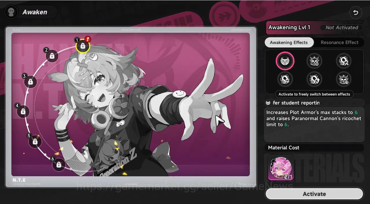 Neverness to Everness Accounts GLOBAL NA|HL 3| 2 SSR (Baicang,Daffodill)| 6 SR (M image 4