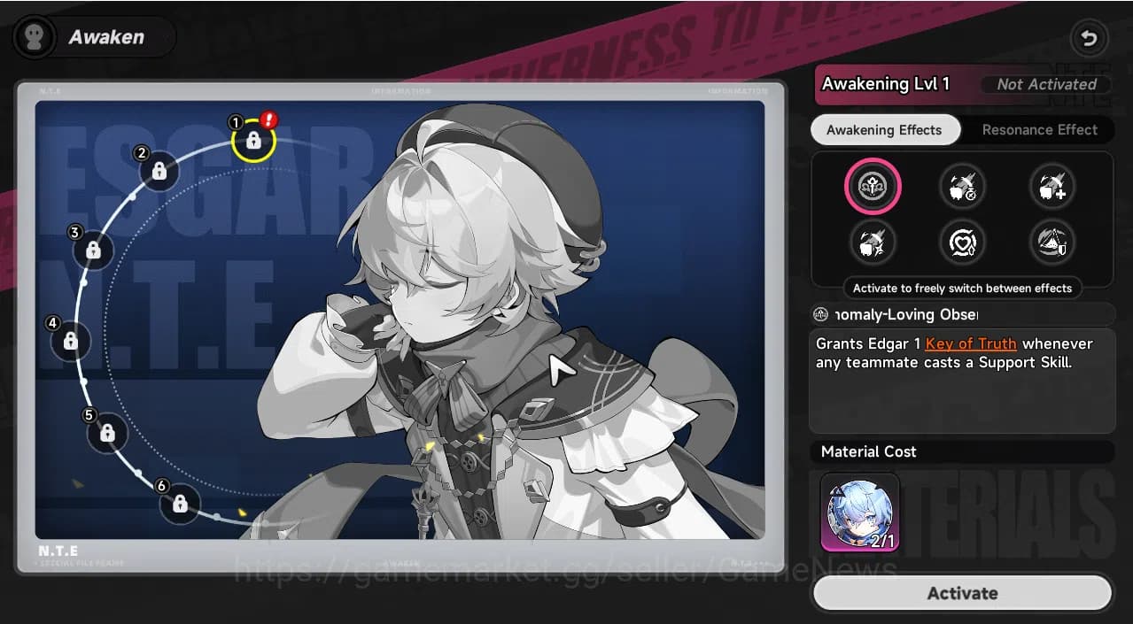 Neverness to Everness Accounts GLOBAL NA|HL 3| 2 SSR (Baicang,Daffodill)| 6 SR (M image 6