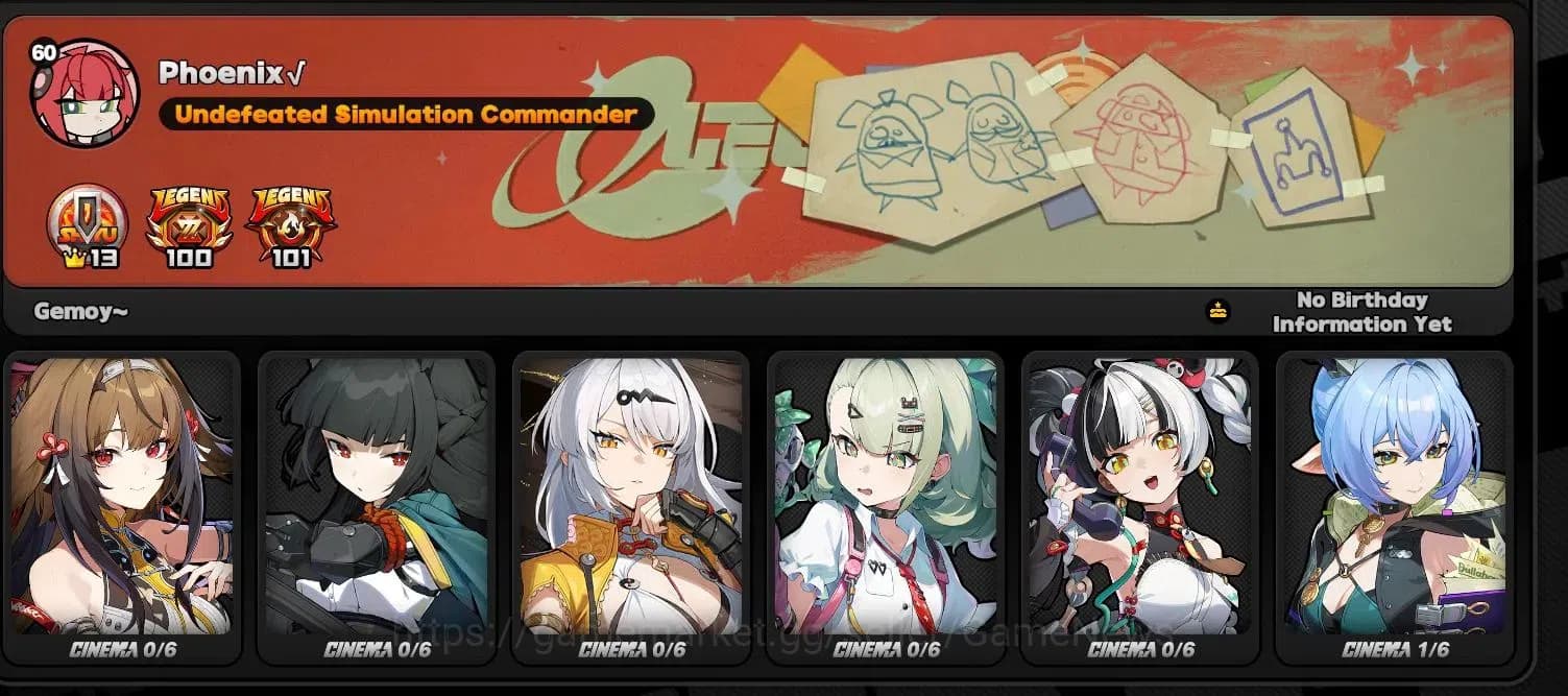 Zenless Zone Zero Accounts Asia ENDGAME| 42EMT| 21 Limit (Miyabi,YeShunguang, image 7