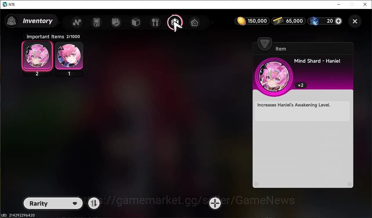 Neverness to Everness Accounts GLOBAL SEA|HL 3| 1 SSR Limited Nanally |5 SR Aurie image 7