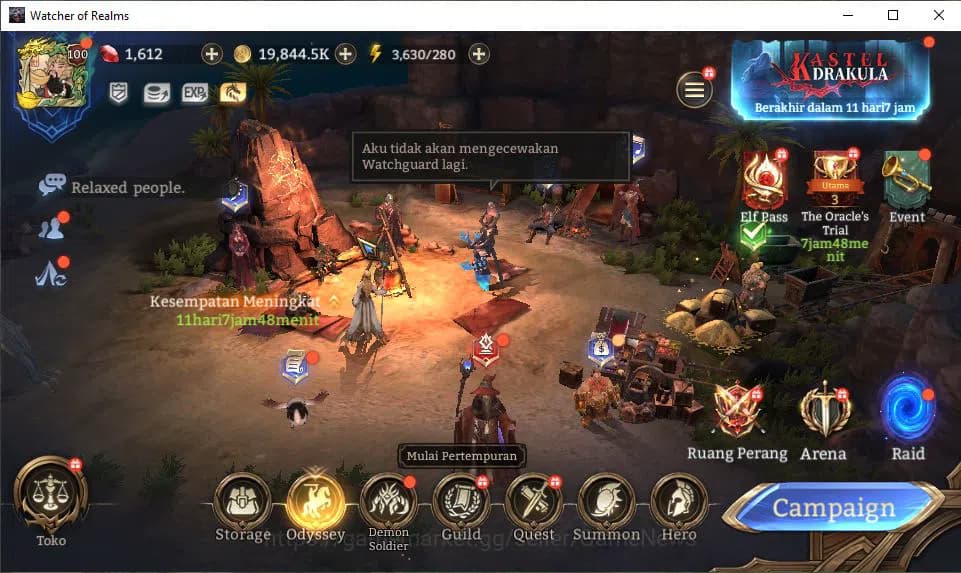Watcher of Realms Accounts GLOBAL 50x|10,5M Power|16 Lord[IngridA5,PraetusA1, image 1
