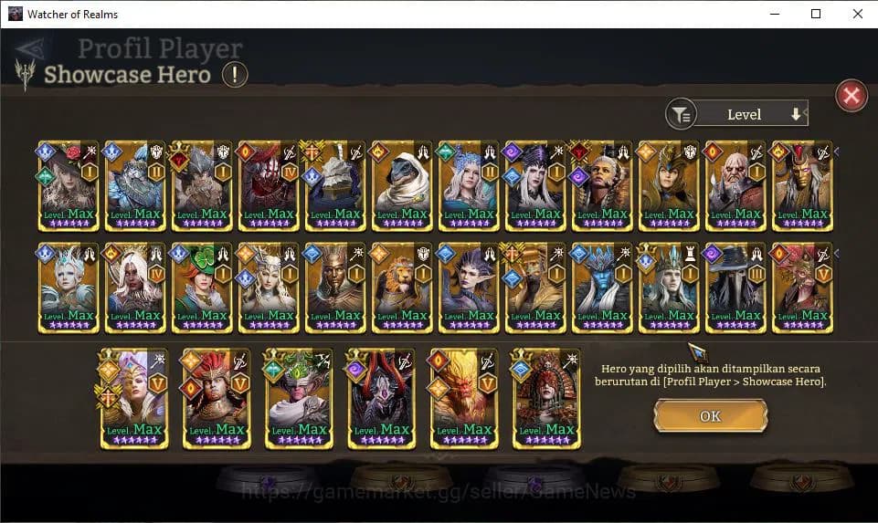 Watcher of Realms Accounts GLOBAL 50x|10,5M Power|16 Lord[IngridA5,PraetusA1, image 11