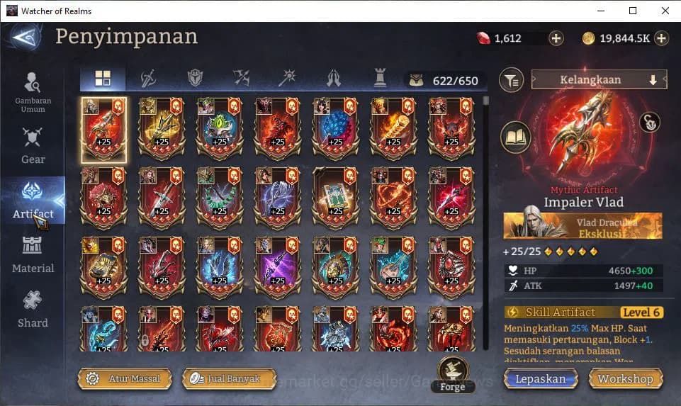 Watcher of Realms Accounts GLOBAL 50x|10,5M Power|16 Lord[IngridA5,PraetusA1, image 16