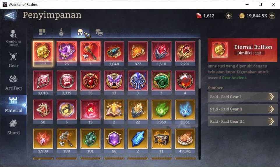 Watcher of Realms Accounts GLOBAL 50x|10,5M Power|16 Lord[IngridA5,PraetusA1, image 18
