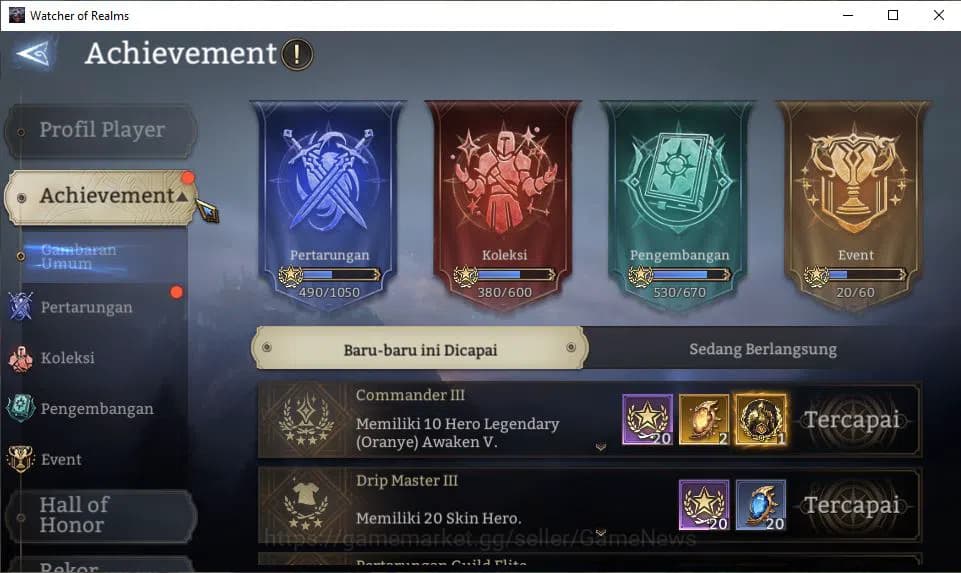 Watcher of Realms Accounts GLOBAL 50x|10,5M Power|16 Lord[IngridA5,PraetusA1, image 3